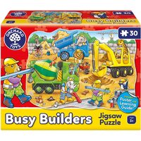 Orchard Toys - Busy Builders Puzzle 30pc