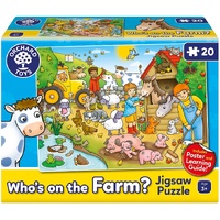 Orchard Toys - Who's on the Farm Puzzle 20pc