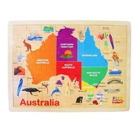 Fun Factory - Australia Map Puzzle 48pc