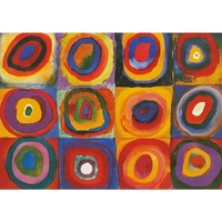 Piatnik - Kandinsky, Concentric Circles Puzzle 1000pc
