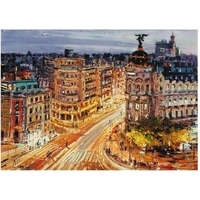 Ravensburger - Gran Va, Madrid Puzzle 1000pc
