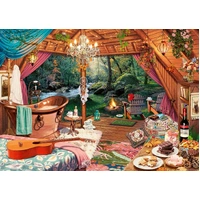 Ravensburger - Cozy Glamping Large Format Puzzle 500pc