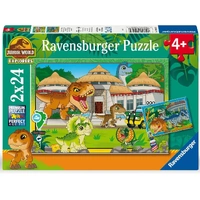 Ravensburger - Jurassic World Explorers Puzzle 2x24pc