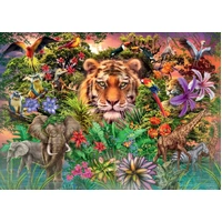 Ravensburger - Jungle Tiger Puzzle 1000pc
