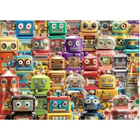 Ravensburger - Retro Robots Large Format Puzzle 500pc
