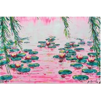 Ravensburger - Pink Water Lillies Puzzle 4000pc