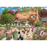 Ravensburger - Farm Cottage Puzzle 1000pc