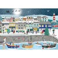 Ravensburger - Coastal Christmas Puzzle Puzzle 1000pc