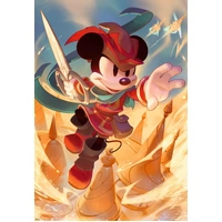 Ravensburger - Disney Lorcana: Mickey Mouse, Brave Little Tailor Puzzler 300pc