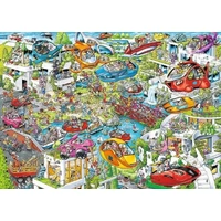 Ravensburger - Time Travel - Future Time Puzzle 1000pc