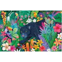 Ravensburger - Panther in the Blooming Jungle Puzzle 3000pc
