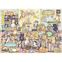 Ravensburger - Crazy Cat's Easter Eggstravaganza Puzzle 1000pc