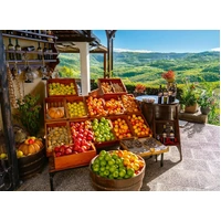 Ravensburger - Fruit and Vegetable Market, Croatia Puzzle 500pc