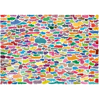 Ravensburger - 387 Dogs & One Cat Large Format Puzzle 300pc