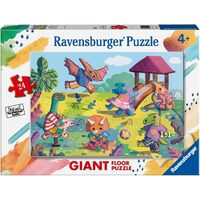 Ravensburger - Dinosaurs at Playground SuperSize Puzzle 24pc