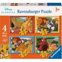 Ravensburger - The Lion King 4 Puzzles In a Box