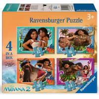 Ravensburger - Moana 4 Puzzles In A Box