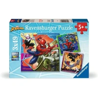 Ravensburger - Marvel Spider-Man Puzzle 3x49pc