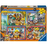 Ravensburger - Rubble & Crew Bumper Puzzle Pack 4x42pc