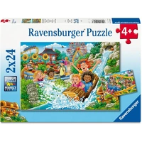 Ravensburger - Amusement Park Puzzle 2x24pc