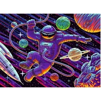 Ravensburger - Outer Space Adventure Glow-in-the-Dark Puzzle 200pc