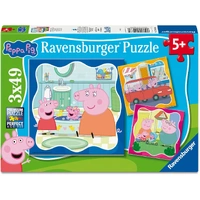 Ravensburger - Peppa Pig Family Firsts! Puzzle 3x49pc
