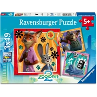 Ravensburger - Zootopia 2 - A New Mission Puzzle 3x49pc