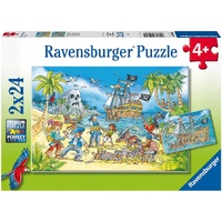 Ravensburger - Adventure Island Puzzle 2x24pc