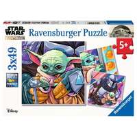 Ravensburger - Star Wars: Grogu Moments Puzzle 3x49pc