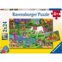 Ravensburger - Magical Forest Puzzle 2x24pc