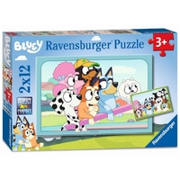 Ravensburger - Fun with Bluey Puzzle 2x12pc