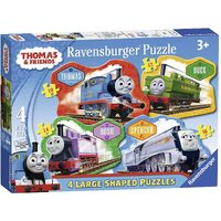 Ravensburger - Thomas & Friends 4 Large Shaped Puzzles 10,12,14,16pc