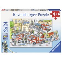 Ravensburger - Heroes in Action Puzzle 2x24pc 