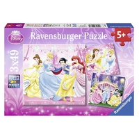 Ravensburger - Disney Snow White Puzzle 3x49pc 