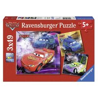 Ravensburger - Disney Cars Puzzle 3x49pc 