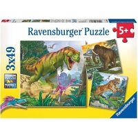 Ravensburger - Primeval Ruler Puzzle 3x49pc