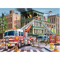 Ravensburger - Fire Truck Rescue Puzzle 100pc