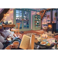 Ravensburger - Cozy Retreat Large Format Puzzle 500pc