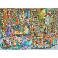 Ravensburger - Midnight at the Library Puzzle 1000pc
