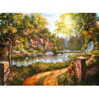 Ravensburger - Cottage by the River Puzzle 500pc