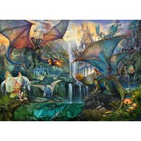 Ravensburger - Magic Forest Dragons Puzzle 9000pc