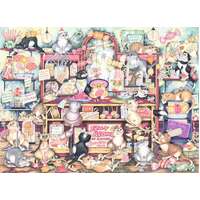 Ravensburger - Crazy Cats Mr Catkins Confectionery Puzzle 500pc