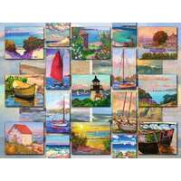 Ravensburger - Coastal Collage Puzzle 1500pc