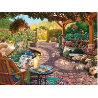 Ravensburger - Cosy Backyard Bliss Large Format Puzzle 750pc