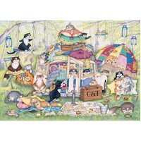 Ravensburger - Crazy Cats, Lazy Summer Afternoon Puzzle 1000pc