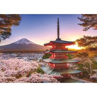 Ravensburger - Mount Fuji Cherry Blossom View Puzzle 1000pc