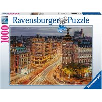 Ravensburger - Gran Va, Madrid Puzzle 1000pc