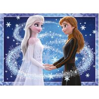 Ravensburger - Disney Frozen The Sisters Anna and Elsa Glow Puzzle 500pc