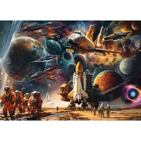 Schmidt - The Fascination of Space Travel, Travelling to Distant Galaxies Puzzle 1000pc