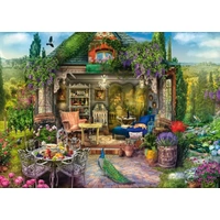 Schmidt - A Dream Garden Shed Among the Vineyards Puzzle 1000pc